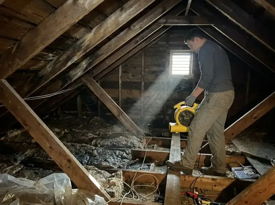 attic-water-damage-drying-proc-007 — frequently asked questions, Emergency Water Extraction & 24/7 Flood Response in Palmhur…
